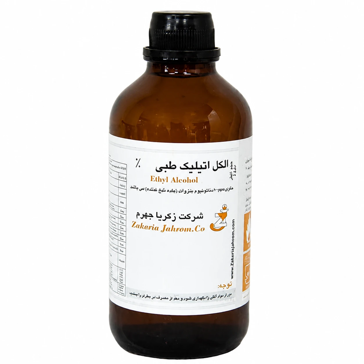 الکل مطلق 99/6 درصد تقطیر خراسان غیر خوراکی مدل یک لیتری