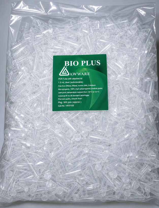 میکروتیوب RNase free, 0.5 ml تعداد 1000 تایی